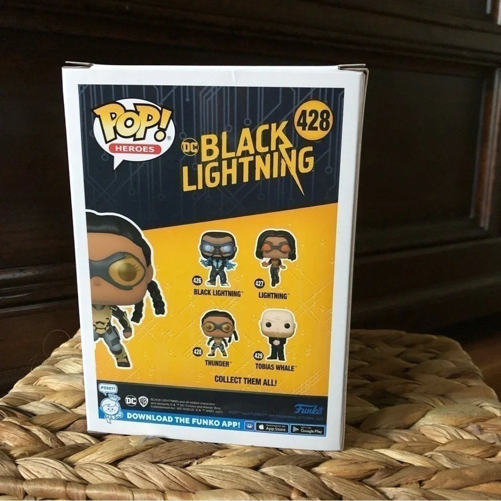 Funko Pop “Black Lighting” Thunder figure #428